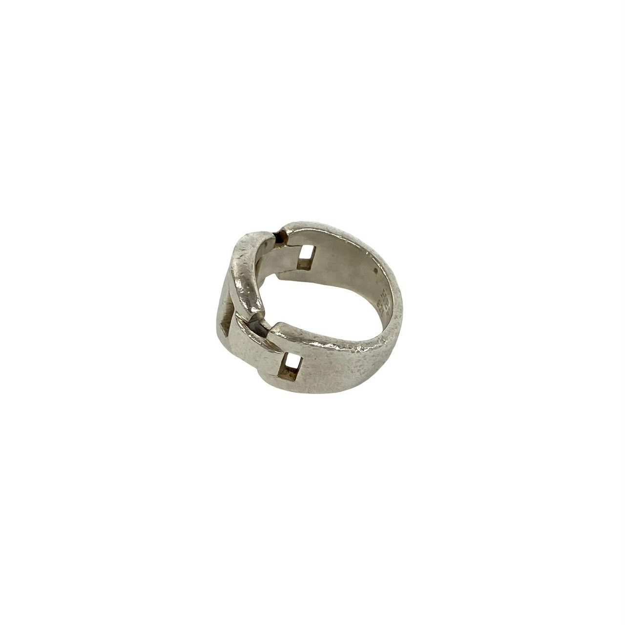 Hermes Vintage Cassiopeia Ring 925 Sterling Silver — view 4