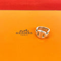 Hermes Vintage Cassiopeia Ring 925 Sterling Silver