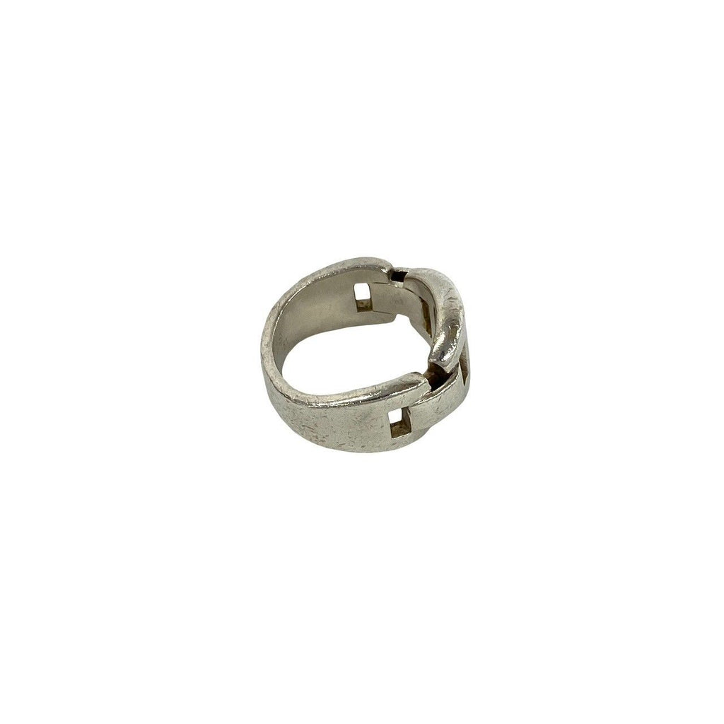 Hermes Vintage Cassiopeia Ring 925 Sterling Silver — view 5
