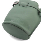 Celine Big Bag Bucket Nano 2-Way Bag Leather Green Small — view 9