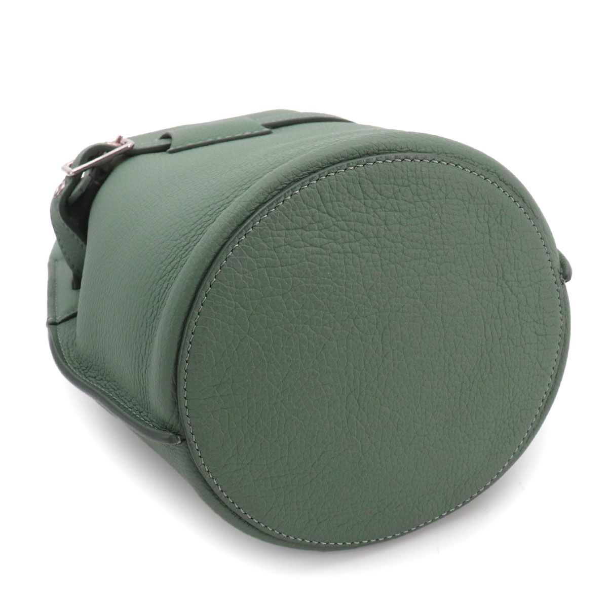 Celine Big Bag Bucket Nano 2-Way Bag Leather Green Small — view 5