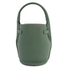 Celine Big Bag Bucket Nano 2-Way Bag Leather Green Small — view 3