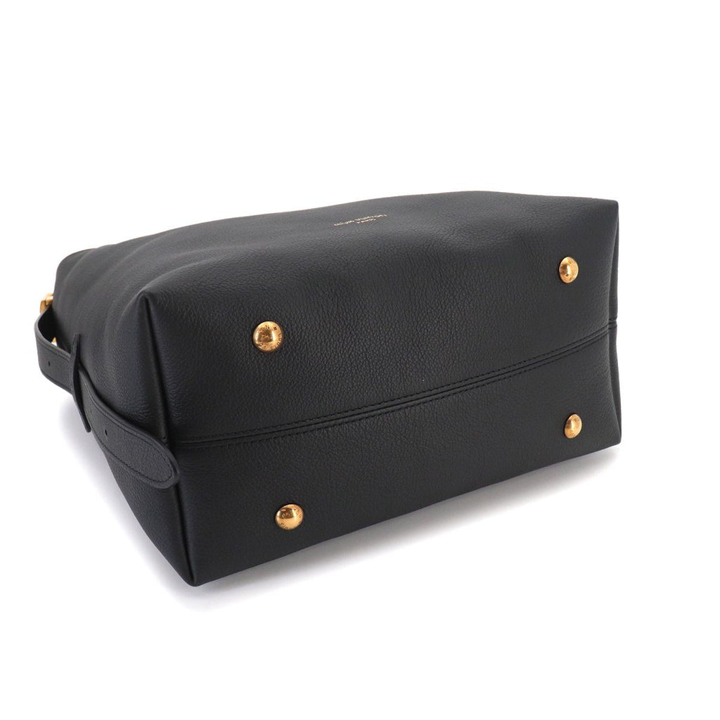 Louis Vuitton Lowkey Hobo MM Shoulder Bag Leather Noir — view 5