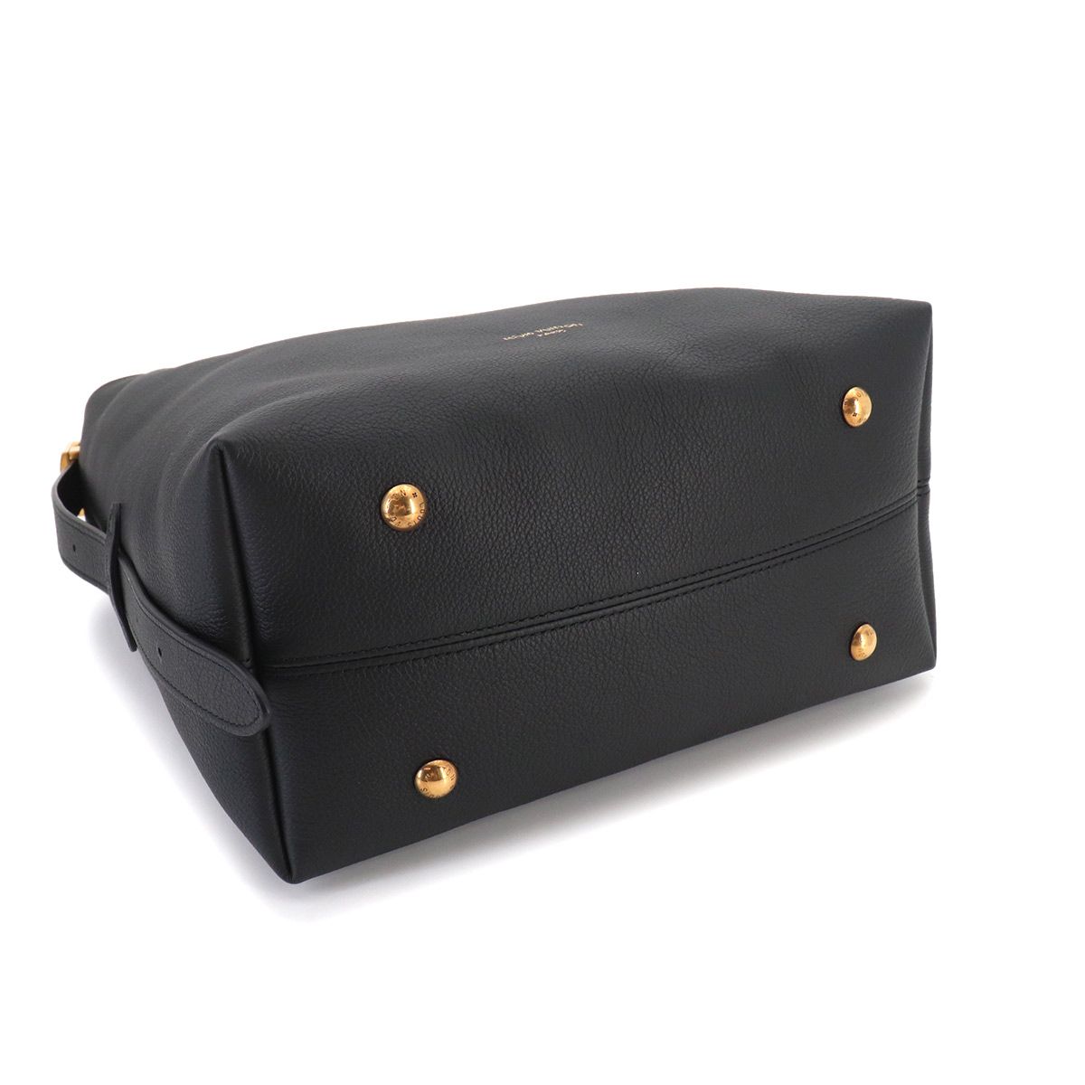 Louis Vuitton Lowkey Hobo MM Shoulder Bag Leather Noir — view 5