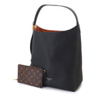 Louis Vuitton Lowkey Hobo MM Shoulder Bag Leather Noir — view 2