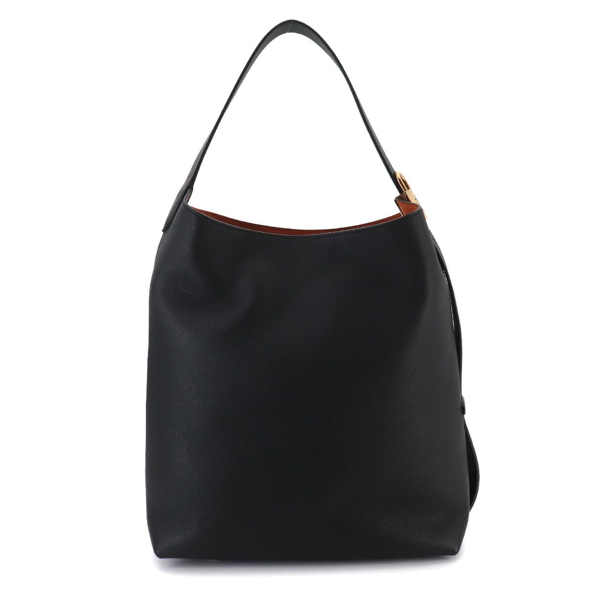 Louis Vuitton Lowkey Hobo MM Shoulder Bag Leather Noir — view 3