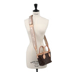Louis Vuitton Monogram Neverfull BB 2-Way Tote Shoulder Bag Beige — view 9