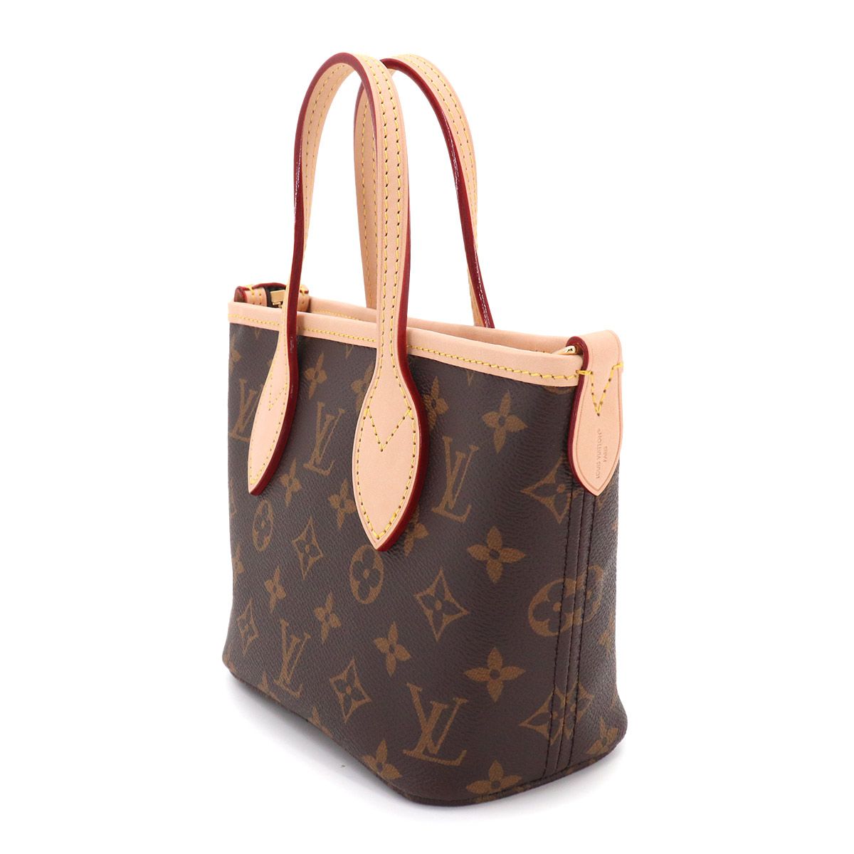 Louis Vuitton Monogram Neverfull BB 2-Way Tote Shoulder Bag Beige — view 4