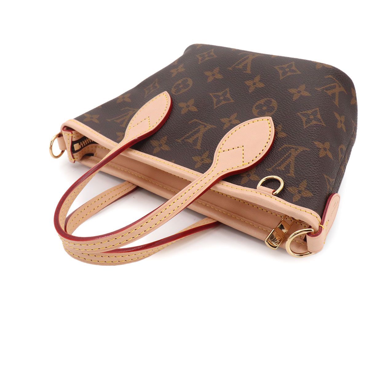 Louis Vuitton Monogram Neverfull BB 2-Way Tote Shoulder Bag Beige — view 6