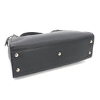 Fendi Peekaboo Shoulder Bag Leather Black Selleria — view 5
