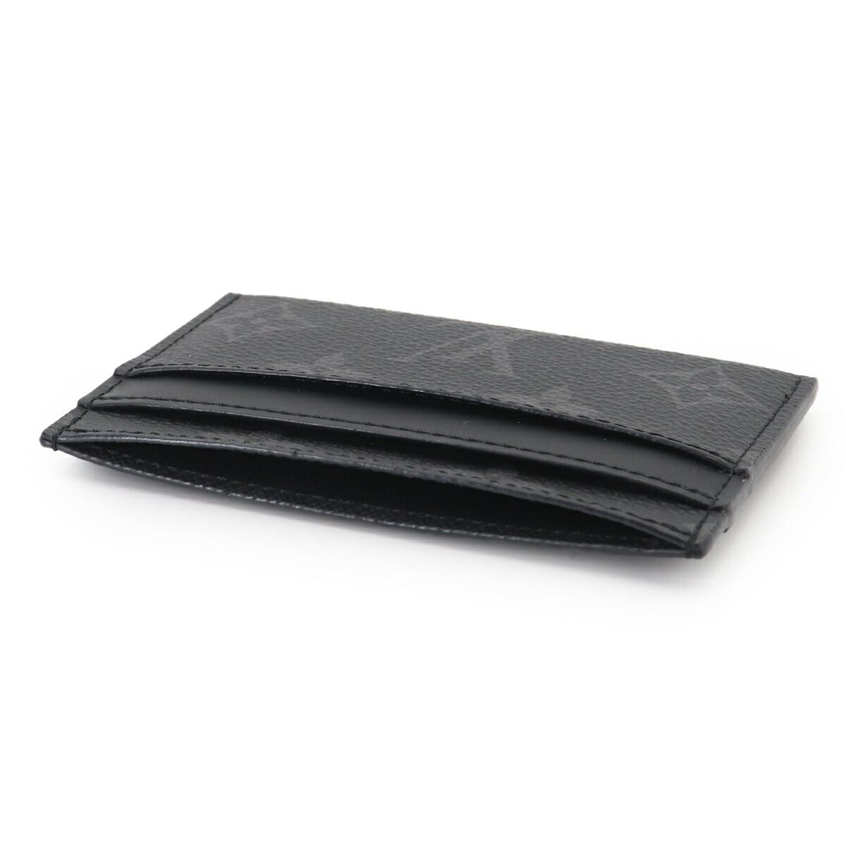 Louis Vuitton Monogram Eclipse Card Holder Double Case — view 4