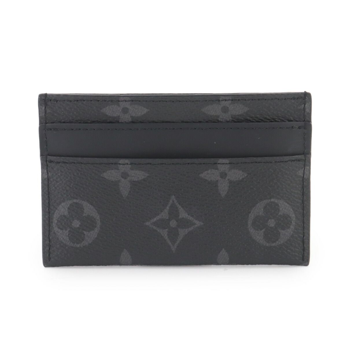 Louis Vuitton Monogram Eclipse Card Holder Double Case — view 2