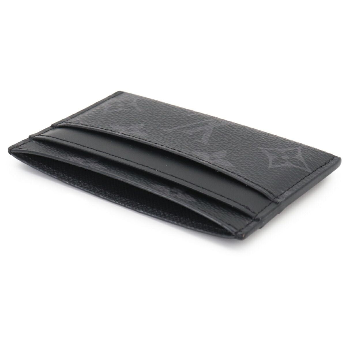 Louis Vuitton Monogram Eclipse Card Holder Double Case — view 4