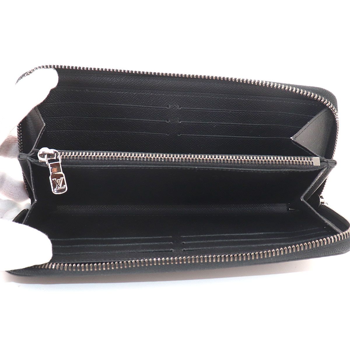 Louis Vuitton Monogram Eclipse Zippy Wallet Horizontal — view 5