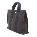 Hermes Her Line Tote PM Canvas Gray Silver Herline — view 3