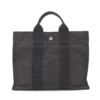 Hermes Her Line Tote PM Canvas Gray Silver Herline — view 2