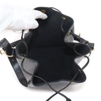 Louis Vuitton Epi Noe Shoulder Bag Leather Noir Gold — view 7