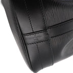 Louis Vuitton Epi Noe Shoulder Bag Leather Noir Gold — view 8