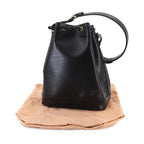 Louis Vuitton Epi Noe Shoulder Bag Leather Noir Gold — view 2