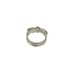 Hermes Vintage Ceinture Ring 925 Sterling Silver — view 6