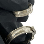 Hermes Vintage Ceinture Ring 925 Sterling Silver — view 3