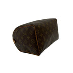 Louis Vuitton Vintage Speedy 25 Monogram Leather Mini Boston Bag Brown — view 7