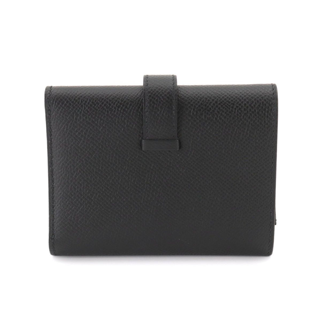 Hermes Bearn Combined Monochrome So Black Trifold Wallet Vo Madame Combine — view 3