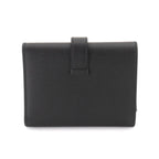 Hermes Bearn Combined Monochrome So Black Trifold Wallet Vo Madame Combine — view 3
