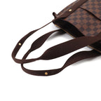 Louis Vuitton Damier Cabas Beaubourg Tote Ebene Gold — view 5