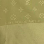 Louis Vuitton Silk Scarf Large Monogram Green — view 7