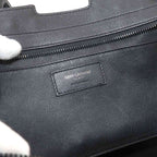Saint Laurent Baby Downtown Cabas 2-Way Bag Leather Black — view 9