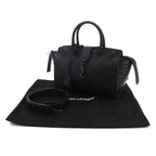 Saint Laurent Baby Downtown Cabas 2-Way Bag Leather Black — view 2
