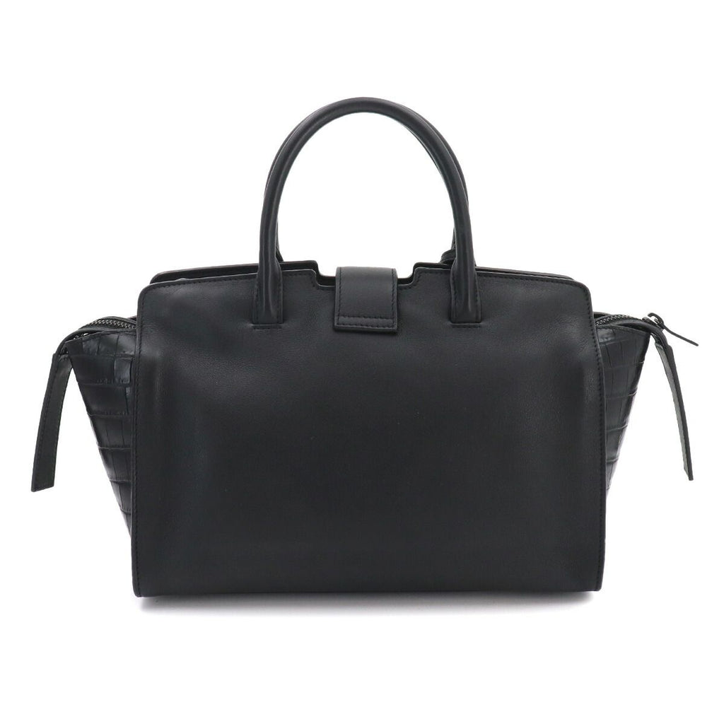 Saint Laurent Baby Downtown Cabas 2-Way Bag Leather Black — view 3