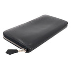 Hermes Azap Long Classic Zip Around Wallet Epsom Black — view 3