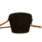 Louis Vuitton Drew Monogram Leather Shoulder Bag Crossbody Pochette Brown — view 3