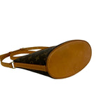 Louis Vuitton Drew Monogram Leather Shoulder Bag Crossbody Pochette Brown — view 7