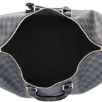 Louis Vuitton Keepall Bandouliere 45 Damier Graphite Boston Bag Canvas Black — view 7