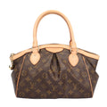 Louis Vuitton Tivoli PM Monogram Handbag Canvas Brown