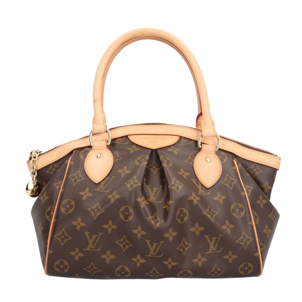 Louis Vuitton Tivoli PM Monogram Handbag Canvas Brown
