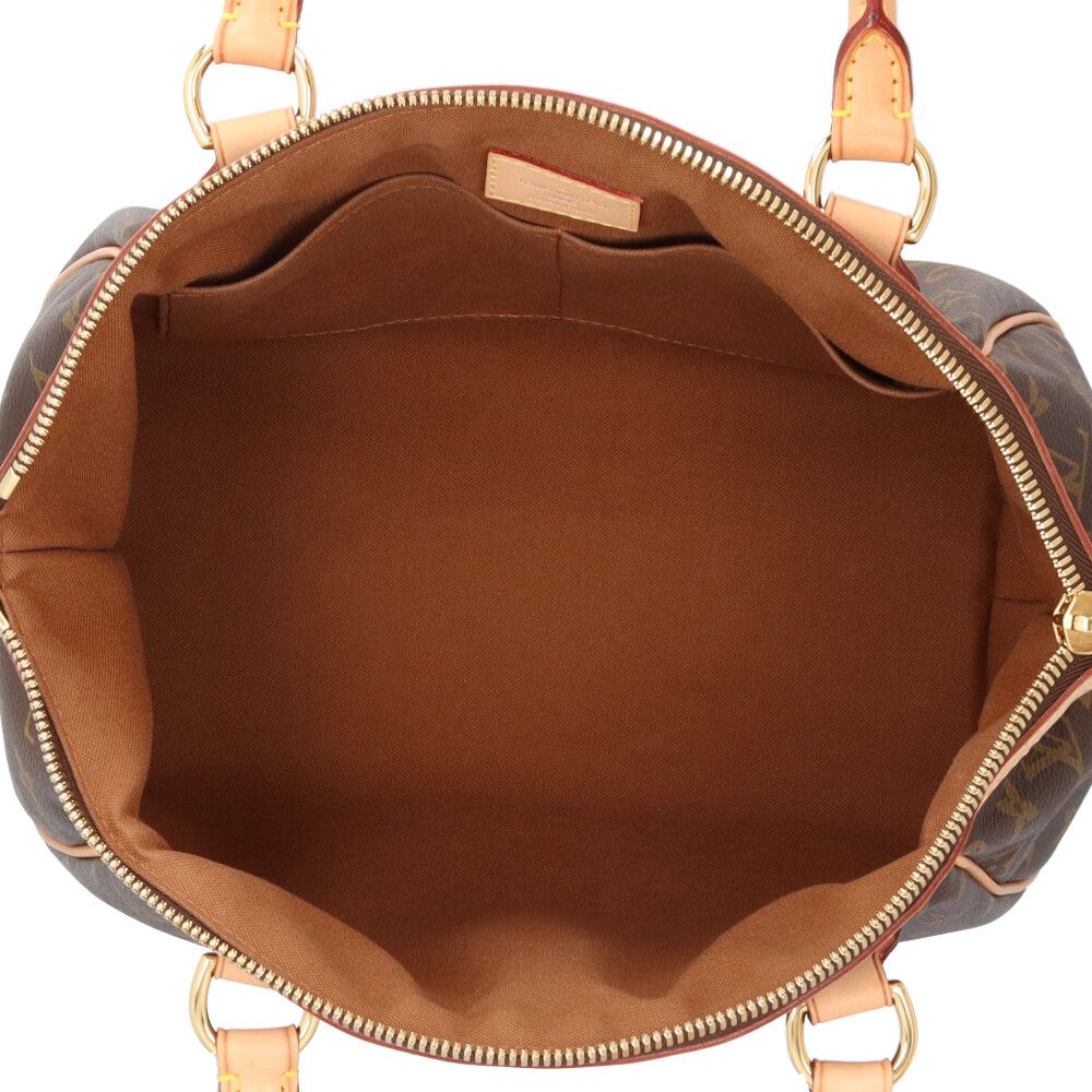 Louis Vuitton Tivoli PM Monogram Handbag Canvas Brown — view 8