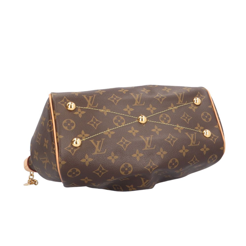Louis Vuitton Tivoli PM Monogram Handbag Canvas Brown — view 6