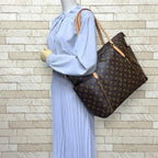 Louis Vuitton Totally GM Monogram Tote Canvas Brown — view 2