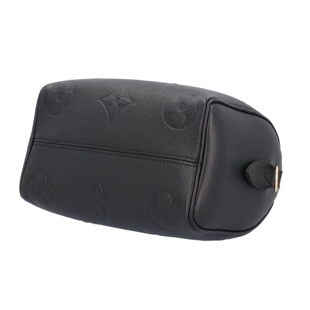 Louis Vuitton Speedy Bandouliere 20 Monogram Empreinte Shoulder Bag Black — view 6