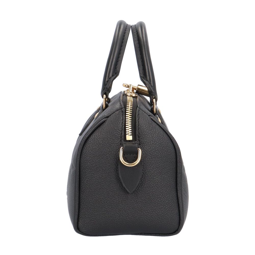 Louis Vuitton Speedy Bandouliere 20 Monogram Empreinte Shoulder Bag Black — view 4