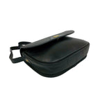 Dior Vintage CD Logo Leather Mini Shoulder Bag Crossbody Black — view 7