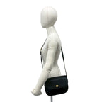Dior Vintage CD Logo Leather Mini Shoulder Bag Crossbody Black — view 2