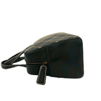 Chanel Card Seal Included Wild Stitch CC Logo Leather Boston Bag Black — view 5