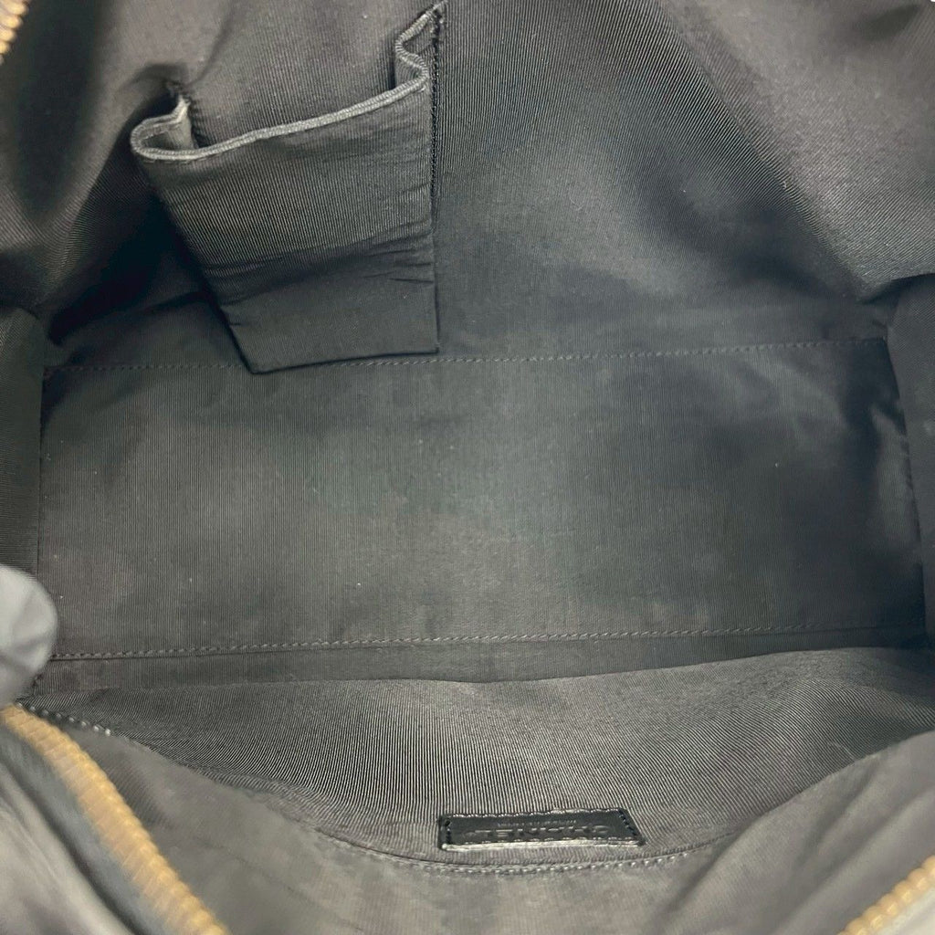 Chanel Card Seal Included Wild Stitch CC Logo Leather Boston Bag Black — view 9