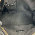 Chanel Card Seal Included Wild Stitch CC Logo Leather Boston Bag Black — view 9