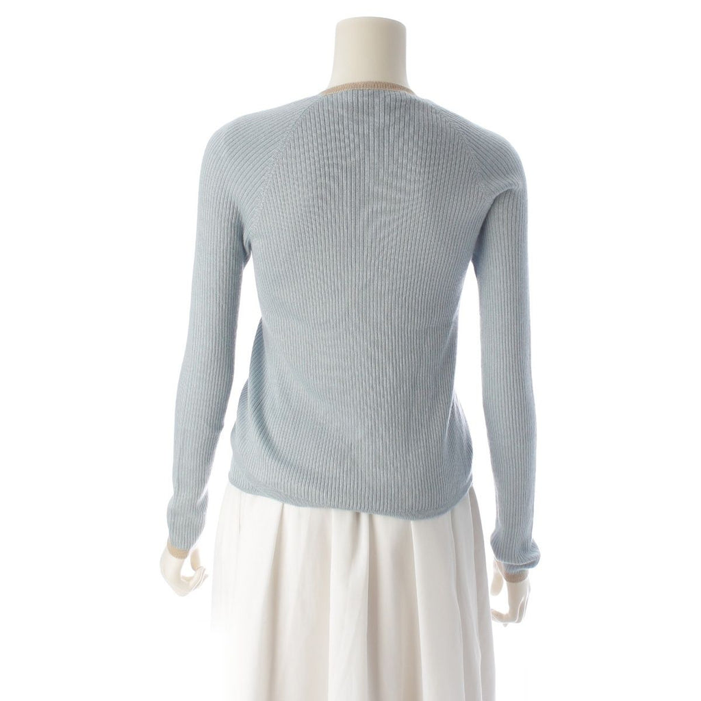 Dior Hiver Galliano Era Cashmere Silk Lace Decoration Knit Nosleeve — view 4